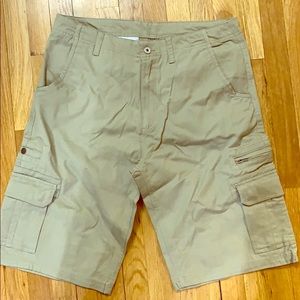 Brown Cargo Shorts